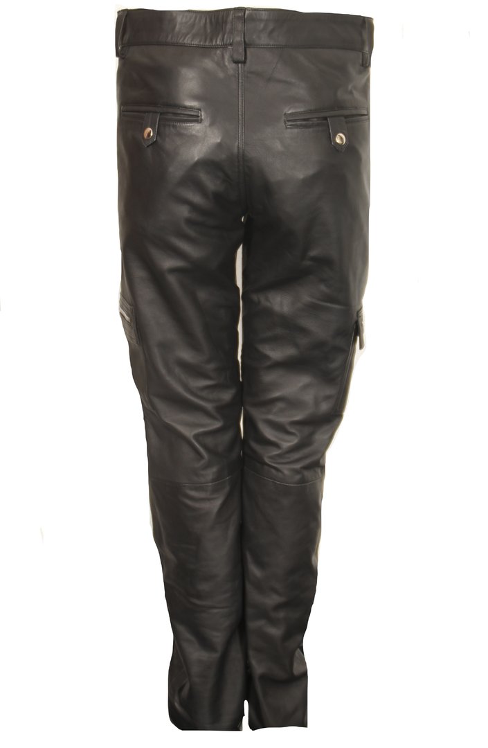 Lederhose im Cargo Style in soft ECHT LEDER für Männer